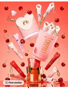 P Louis  Pink Protect Your Pout Lip Gloss Set - Cherry 🍒